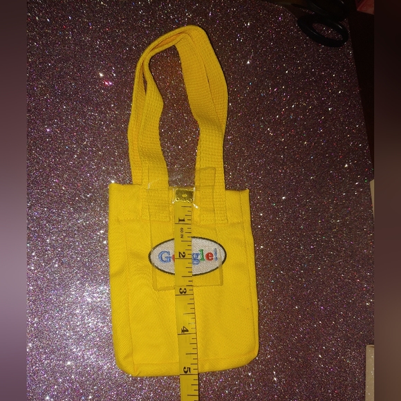 Yellow Google Store 25th Birthday Pixel Phone Tote - Picture 3 of 7
